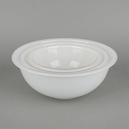 PYREX Glass Nesting Bowls White Set of 3