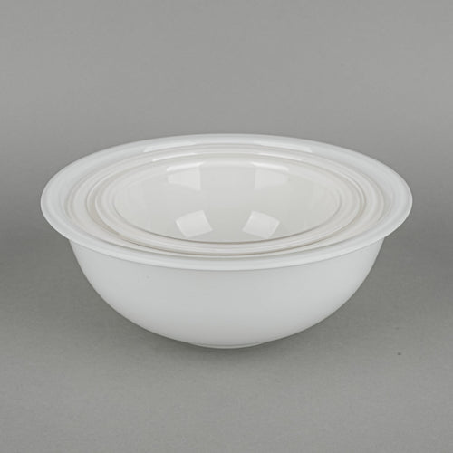 PYREX Glass Nesting Bowls White Set of 3